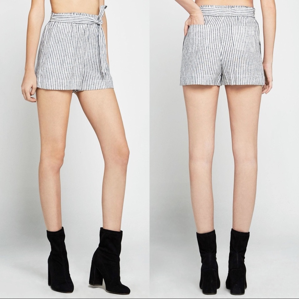 BCBGeneration pinstripe shorts